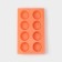 Baking uniform “Conddy”, silicone, 29 × 17 × 2.1 cm, 8 cells (D = 6 cm), Orange color