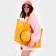 Bag Women's Beach Beach Please, 50x35x11 cm, orange color