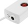 Luazon Lighting network filter, 5 outlets, 3 m, 3500 W, 3x1 mm2, 16 A, 220 V, with a fuse, white