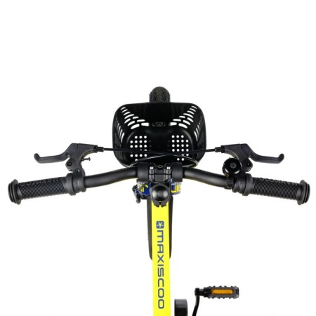 Bicycle 16 ’’ maxiscoo Air Pro, yellow matte color-5