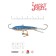 Balancir Lucky John Classic 6 + tee, 6 cm, color 45h blister