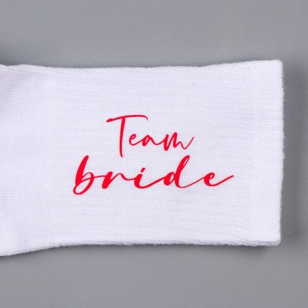 Карнавальный аксессуар- носки "Team bride"-3