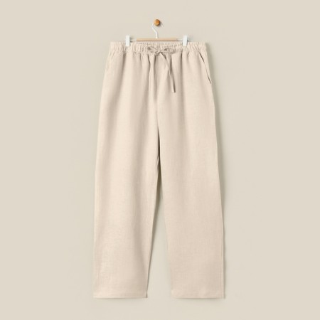 Male home -made costume (short sleeve and pants shirt) SL Home p. L, milk-16