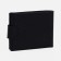 Male purse for magnet, department for bills, for maps, for coins, black color