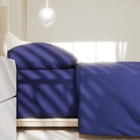 Bed linen Ethel euros “Blue Dust” 200 × 217, 240*220, 70 × 70-2 pcs, Poplin 125 g/m²-1