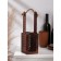 ADELICA Veneto wine box, 34 × 10.5 × 10.2 cm, color dark chocolate