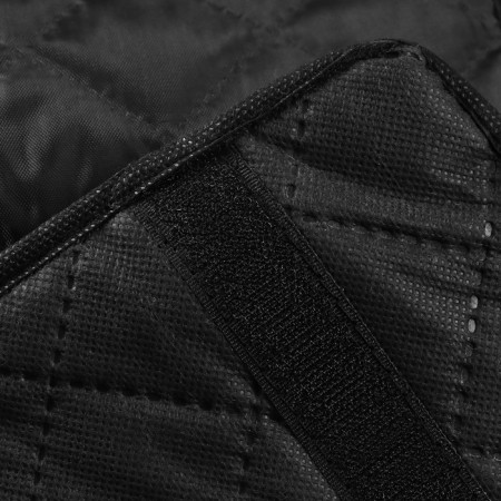 Organizer on the back in the trunk of 7 pockets, oxford quilted, mesh, black-2