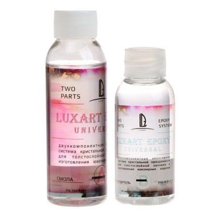 Epoxy resin + hardener Luxart Epoxy, 150 g, transparent
