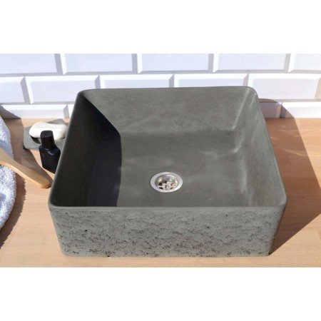 Uperwood Square shell, 39 cm, square, graphite-1