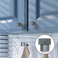 Handle button Cappio PK328, D = 23 mm, graphite color