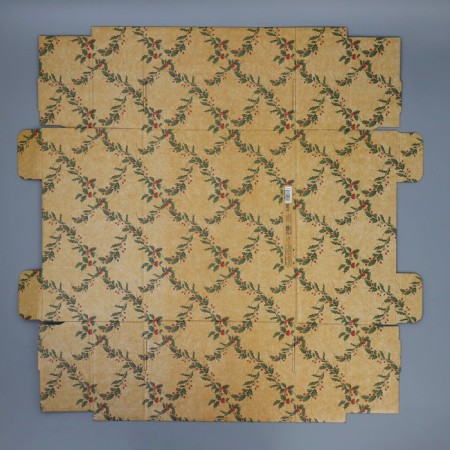 Retro folding box, 31.2 x 25.6 x 16.1 cm, New Year-6