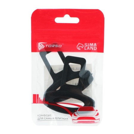 Torso seat belt, plastic, black, set 2 pcs-1