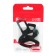 Torso seat belt, plastic, black, set 2 pcs