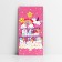 Money envelope "Happy Birthday", Cake, 16.5 x 8 cm