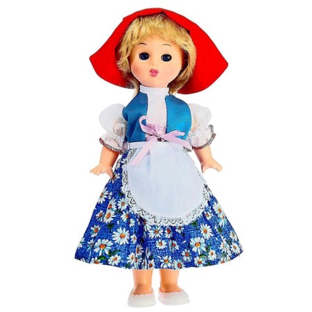 Doll "Red hat", 35 cm, mix-3