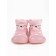 Boots-knees children's FIRST STEP Animals with a breathing sole, size 24, pink color