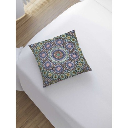 Decorative pillowcase "Dancing circles", on lightning, size 45x45 cm-1