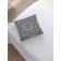 Decorative pillowcase "Dancing circles", on lightning, size 45x45 cm