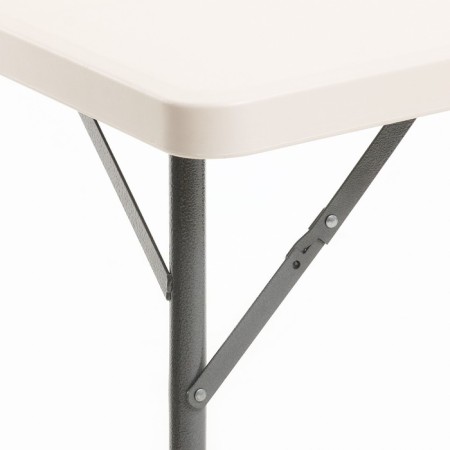 Folding table 88*88*74cm, white-1
