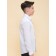 Surchachka upper for boys, height 140 cm, white color