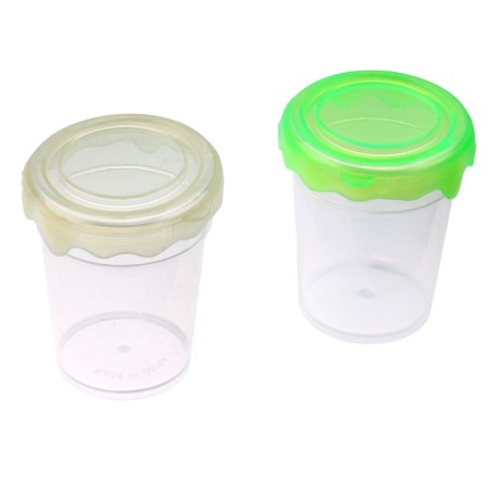 The basis for creativity and decor is a glass with a lid, 5.2 × 6.5 cm