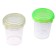 The basis for creativity and decor is a glass with a lid, 5.2 × 6.5 cm