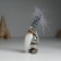 Suvenir Polystone "Santa Claus in a cap with a heart, with an asterisk" mix 4.5x3x11 cm