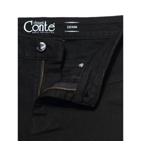 Women's jeans modeling CONTE ELEGANT SKINNY, size XS, DEEP Black color-4