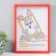 Photo frame plastic 21x30 cm 3 series, red