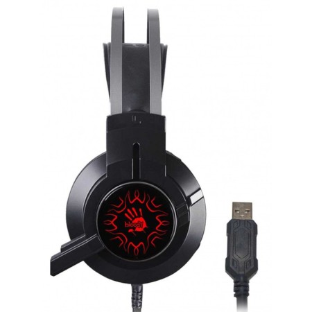 Headphones with A4Tech Bloody J437 Black 1.8m Monitoring Head Head (J437)-7