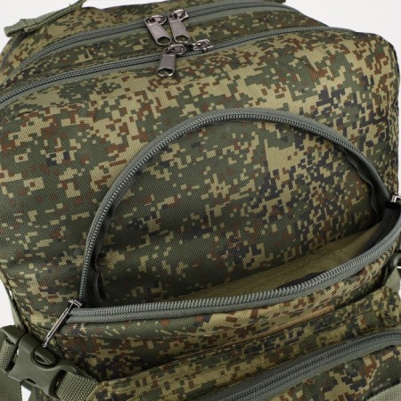 Tactical backpack, TAIF, 35L, lightning department, 3 outer pockets, camouflage color/green-6