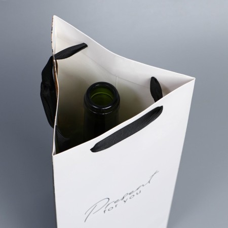 Gift package for a bottle, packaging, Present, 13 x 32 x 11.3 cm-5
