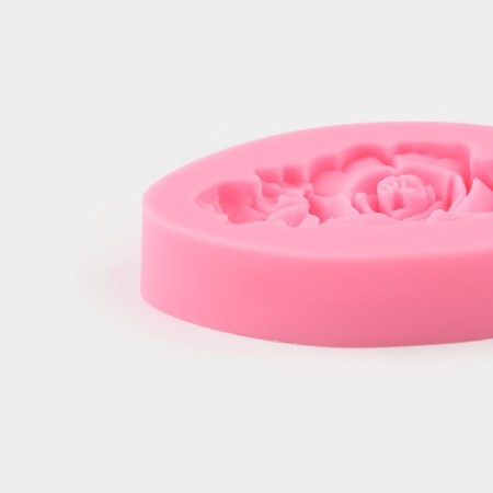 Mold Dolyana "Rosan", silicone, 7 × 4 × 1 cm, color mix-3