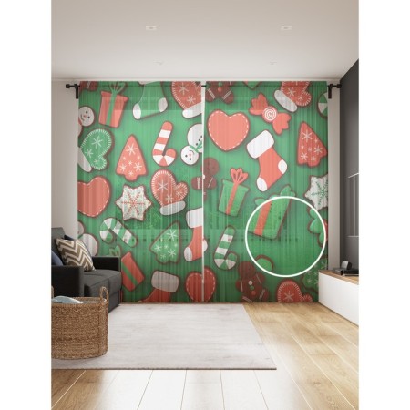 Photo "Gingerbreads", size 145x265 cm, 2 pcs