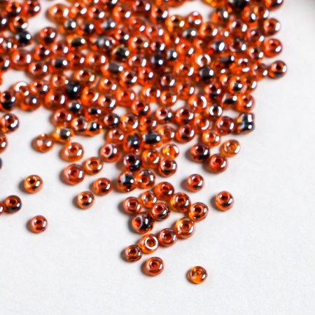 Beads "Zlatka" 08/0, 3 mm, 10 g 2229 brown