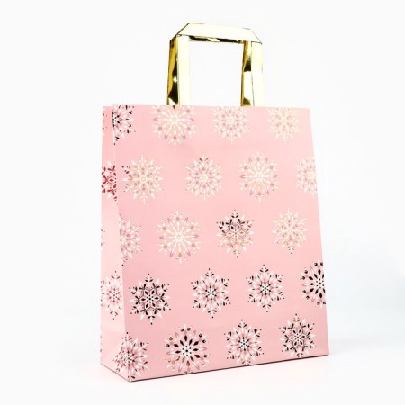 Package New Year's laminated “Bright New Year”, M 30 x 26 x 9 cm, New Year