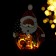 Santa Claus and Christmas tree lighting decor
