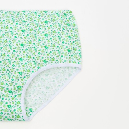 Cowards female slips, green/white color, size 58-1