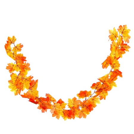 Garland from leaves, length: 180 cm-1