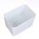 Loader for umbrellas, plastic, 6 round, 4 square departments, 18 × 18 × 26.5 cm, white
