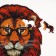 Puzzles wooden figured "Leo", 148 elements