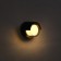 Facade lamp "City", FSD-050, 5 W, 3000K, IP65, 220 V circle, plastic, black