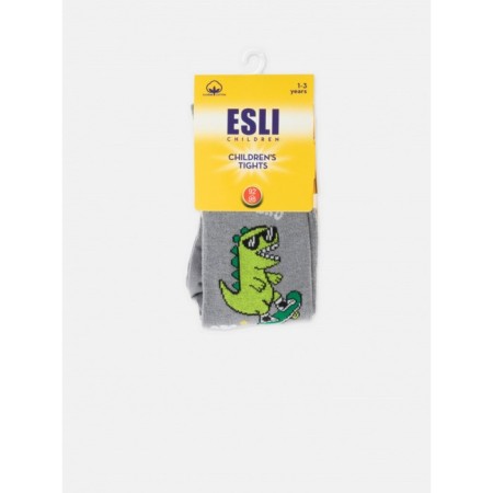 Pantyhose children, height 104-110 cm., Gray color-1