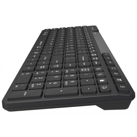 Keyboard A4Tech FSTYLER FBK27C AS Black USB wireless BT/Radio Slim Multimedia (FBK27 106853-5