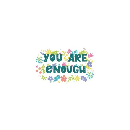 Pillow Roller “You are enough, decorative, size 16x45 cm-1