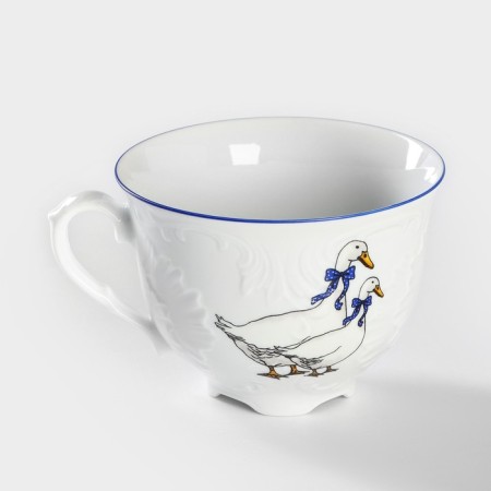 Tea cup "Rococo. Geese ", 330 ml-1