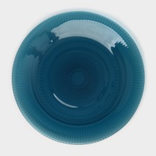 Black lunch plate 