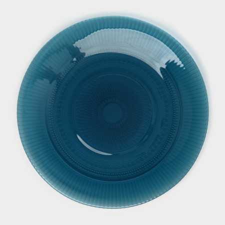 Black lunch plate "Luiza", d = 25 cm