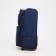Small 20 suitcase, lightning department, code castle, 4 wheels, 2 outer pockets, blue color