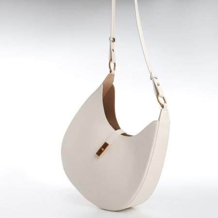 Female bag Textura, cosmetic bag, medium size, dairy color-4